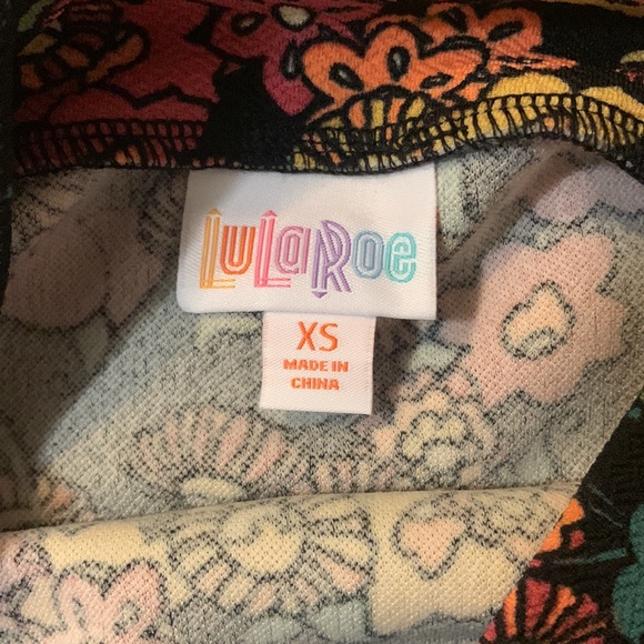 XS Floral LuLaRoe Cassie Pencil Skirt - NWT - Picture 3 of 5